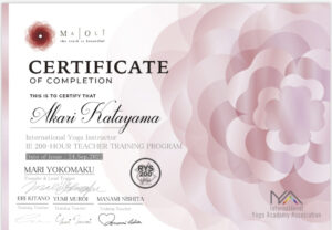 E767D0CF-1BFC-4AEA-9D76-E9E03937F305 → Life only onece リラクハ この度、ヨガ資格RYT200を取得致しました。お友達と1人でもご参加ください